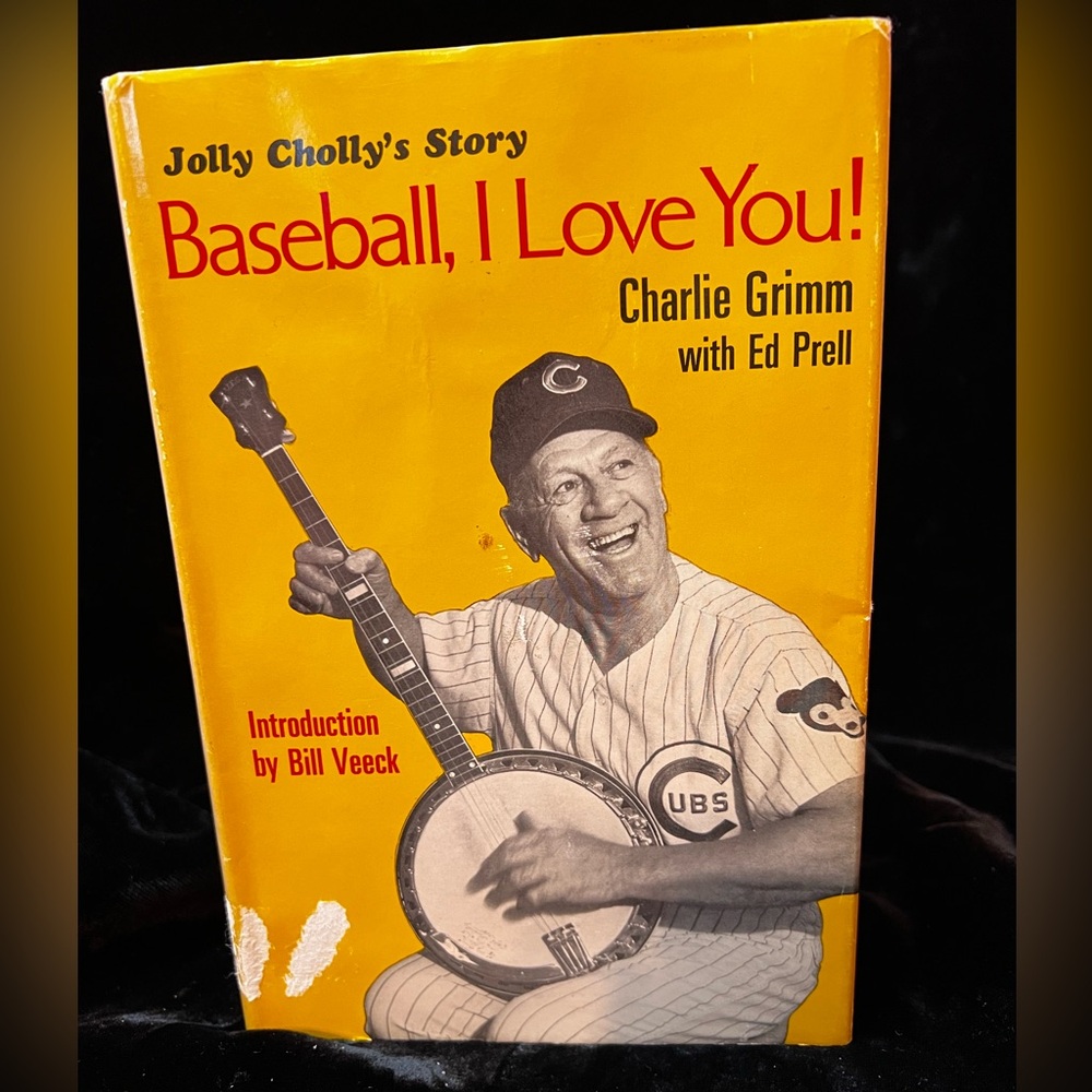 Book w animation Baseball I Love You! by Charlie Grimm 1st edition vintage 1968